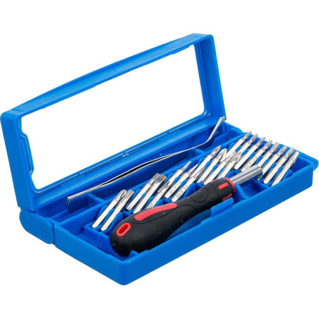 Jeu d Embouts Micro 22 Pièces - Acier, Compact et Polyvalent - - BGS