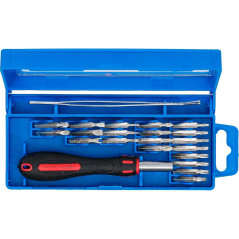 Jeu d Embouts Micro 22 pcs - Pro, Acier, Compact et Polyvalent - D-Work