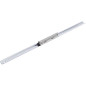 Rail pour Douilles 15 Clips 6,3 mm (1/4 ) - Acier, Fixation Pratique et Sécurisée - BGS
