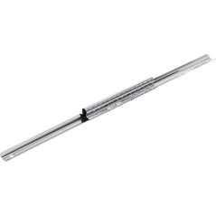 Rail pour Douilles 15 Clips 6,3 mm (1/4 ) - Acier, Fixation Pratique et Sécurisée - BGS