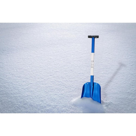 Pelle à Neige en Aluminium - Manche Démontable à Verrouillage Rapide - Légère et Pratique pour Déneigement Facile - BGS