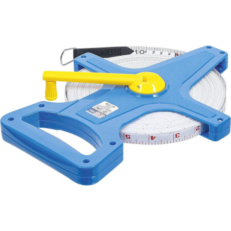 Mètre Ruban 50 m x 13 mm - - Précision et Robustesse pour Mesures Longues - BGS