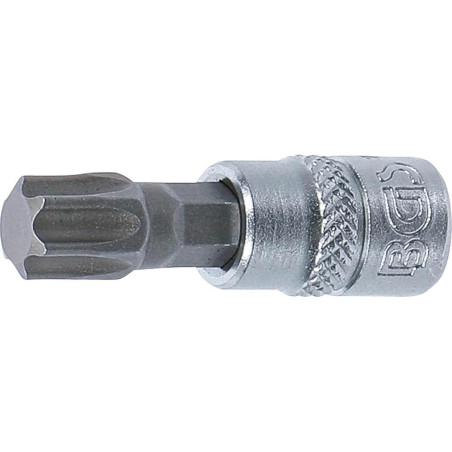 Douille à Embouts 6,3 mm (1/4) Profil Torx T50 Précision et Robustesse, Acier - D-Work