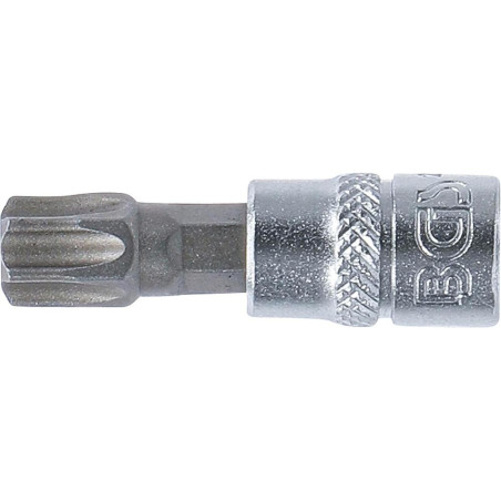 Douille à Embouts 6,3 mm (1/4) Profil Torx T50 Précision et Robustesse, Acier - D-Work