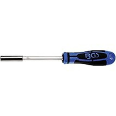 Poignée Rotative pour Embouts 6,3 mm (1/4 ) 200 mm - Acier, Précision et Confort d Utilisation - BGS