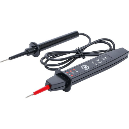 Testeur de Tension 6-24 V - Compact, Précis et Facile d Utilisation, Plastique, Pro - D-Work