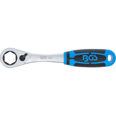 Cliquet Réversible Traversant Hexagone 19 mm - Acier, Précision et Robustesse - BGS