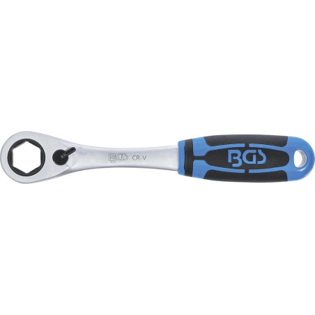 Cliquet Réversible Traversant - Hexagone 22 mm - - Précision et Robustesse - BGS