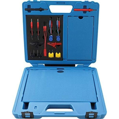 Jeu de Câbles et Pointes de Mesure 92 pcs - Accessoires de Test Électrique - Précision et Fiabilité - D-Work