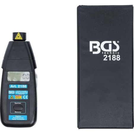 Compte-Tours Numérique - 13,3x8,2x25,9 cm - Précision et Facilité d Utilisation - BGS