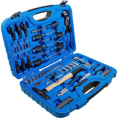 Caisse à Outils pour Clés à Douilles 67 Pièces - Coffret Complet, Robuste et Pratique - BGS