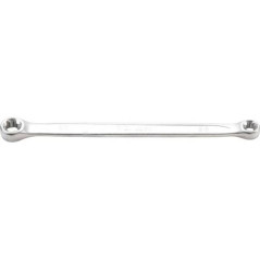Clé Polygonale Double Embouts Profil E6 x E8 - 11 cm - Précision et Durabilité, Acier Résistant - D-Work