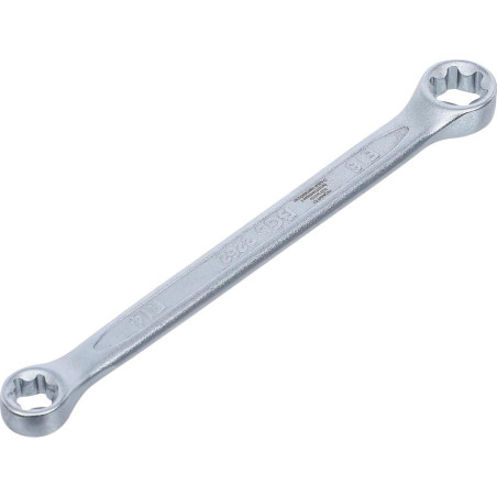 Clé Polygonale Double Embouts Profil E14 x E18 - 17,9 cm - Précision et Polyvalence, Acier - D-Work