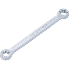 Clé Polygonale Double Embouts Profil E20 x E24 - 22,4 cm - Précision et Durabilité, Acier Résistant - D-Work