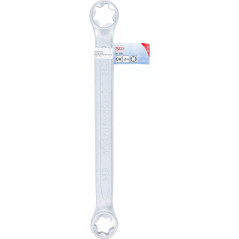 Clé Polygonale Double Embouts Profil E20 x E24 - 22,4 cm - Précision et Durabilité, Acier Résistant - D-Work