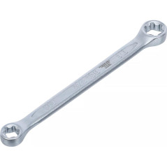 Clé Polygonale Double Embouts Profil E14 x E18 - 17,9 cm - Précision et Polyvalence, Acier - D-Work