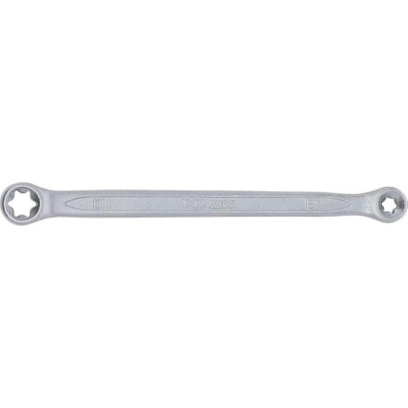 Clé Polygonale Double Embouts Profil E7 x E11 - 13x10x138 mm - Acier Résistant - Précision et Durabilité - BGS