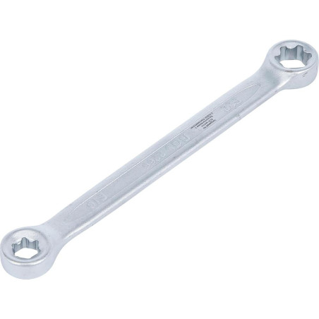 Clé Polygonale Double Embouts Profil E16 x E22 - 22,4 cm - Acier Résistant - Polyvalence et Précision - BGS