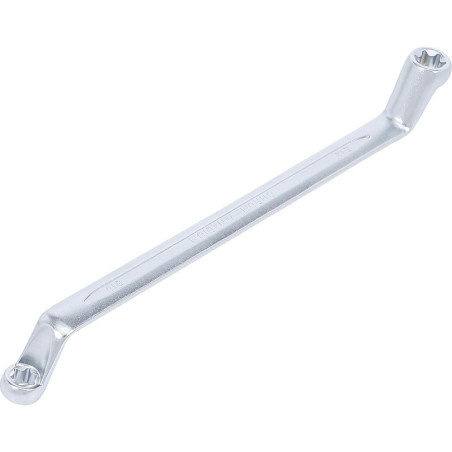 Clé Polygonale Double Embouts Coudées E10 x E12 - 26,7 cm - Acier Résistant - Précision et Confort d Utilisation - BGS
