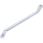 Clé Polygonale Double Embouts Coudées E10 x E12 - 26,7 cm - Acier Résistant - Précision et Confort d Utilisation - D-Work