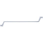 Clé Polygonale Double Embouts Coudées E10 x E12 - 26,7 cm - Acier Résistant - Précision et Confort d Utilisation - D-Work