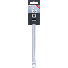 Clé Polygonale Double Embouts Coudées E10 x E12 - 26,7 cm - Précision et Confort d Utilisation, Acier Résistant - D-Work