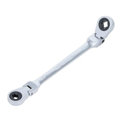Clé Polygonale Double Embouts Coudées E10 x E12 - 26,7 cm - Acier Résistant - Précision et Confort d Utilisation - BGS