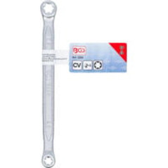 Clés Polygonales Doubles Coudées E6 x E8 - Acier Résistant - Précision et Confort d Utilisation - BGS