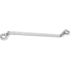 Clé Polygonale Double Embouts Coudées E20 x E24 - 33 cm, 6 mm Largeur, 3.7 cm Hauteur - , Acier Résistant - Précision et C - BGS