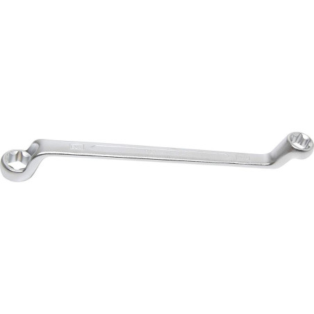 Clé Polygonale Double Embouts Coudées E20 x E24 - 33 cm, 6 mm Largeur, 3.7 cm Hauteur - , Acier Résistant - Précision et C - BGS