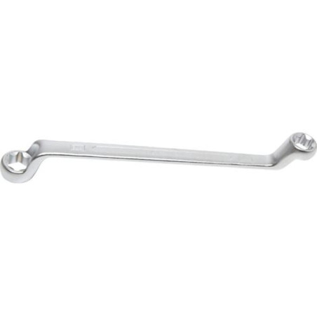 Clé Polygonale Double Embouts Coudées E20 x E24 - 33 cm, 6 mm Largeur, 3.7 cm Hauteur - , Acier Résistant - Précision et C - BGS