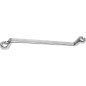 Clé Polygonale Double Embouts Coudées E20 x E24 - 33 cm, 6 mm Largeur, 3.7 cm Hauteur - , Acier Résistant - Précision et C - BGS