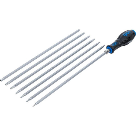 Jeu de Tournevis 8 pcs - Lames Changeables Profil T et TS - Précision et Polyvalence - D-Work
