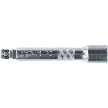 Rallonge Basculante 12,5 mm (1/2 ) 125 mm - - Précision et Robustesse pour Outillage - BGS