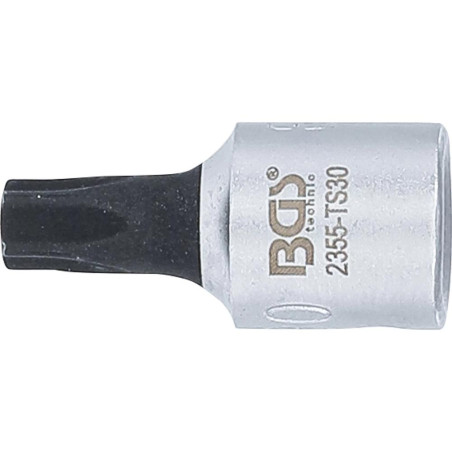 Douille à Embouts 6,3 mm (1/4 ) Profil TS Torx Plus - Perçage TS40 - Précision et Fiabilité - BGS