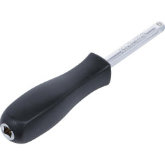 Poignée Rotative 6,3 mm (1/4 ) 150 mm Prise Ergonomique et Maniabilité Optimale - BGS