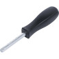 Poignée Rotative 6,3 mm (1/4 ) 150 mm Prise Ergonomique et Maniabilité Optimale - BGS