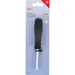 Poignée Rotative 6,3 mm (1/4 ) 150 mm Prise Ergonomique et Maniabilité Optimale - BGS