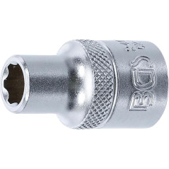 Douille pour Clé Super Lock 12,5 mm (1/2) - 9 mm Précision et Robustesse, Chrome-Vanadium - D-Work