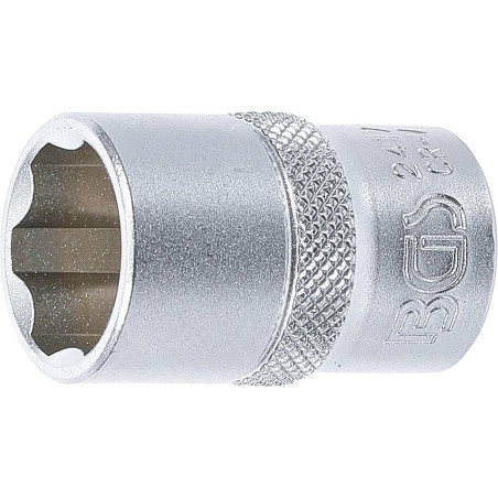 Douille pour Clé Super Lock 12,5 mm (1/2 ) - 17 mm - Acier Résistant - Prise Sécurisée et Durable - BGS