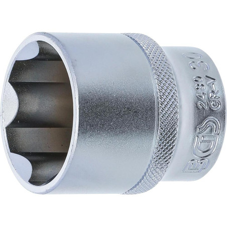 Douille pour Clé Super Lock 12,5 mm (1/2) - 30 mm - Précision et Durabilité, Acier Résistant - D-Work