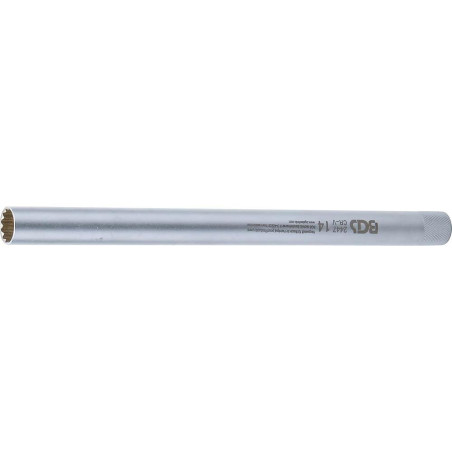 Douille de Bougie Extra Longue 10 mm (3/8 ) - 12 Pans Aimantée - Précision et Maniabilité - BGS