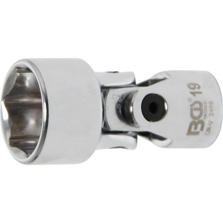 Douille d Articulation à Cardans Six Pans 10 mm (3/8 ) - 19 mm - Précision et Robustesse - BGS