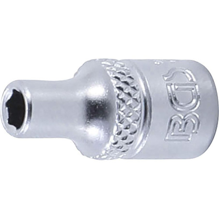 Douille pour Clé Six Pans 6,3 mm (1/4 ) - 4 mm - Acier Résistant - Précision et Durabilité - BGS
