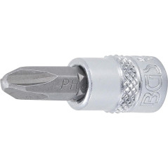 Douille à Embouts 6,3 mm (1/4 ) Cruciforme PH3 - - Précision et Robustesse - BGS