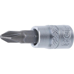 Douille à Embouts 6,3 mm (1/4 ) Cruciforme PH2 Précision et Robustesse - BGS