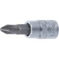 Douille à Embouts 6,3 mm (1/4) Cruciforme PH2 Précision et Robustesse, Acier, Pro - D-Work Douille à Embouts 6,3 mm (1/4) Cruciforme PH2 Précision et Robustesse, Acier, Pro - D-Work