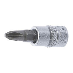 Douille à Embouts 6,3 mm (1/4) Cruciforme PH2 Précision et Robustesse, Acier, Pro - D-Work