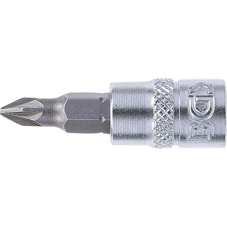 Douille à Embouts 6,3 mm (1/4 ) Cruciforme PZ1 - Précision et Fiabilité - BGS
