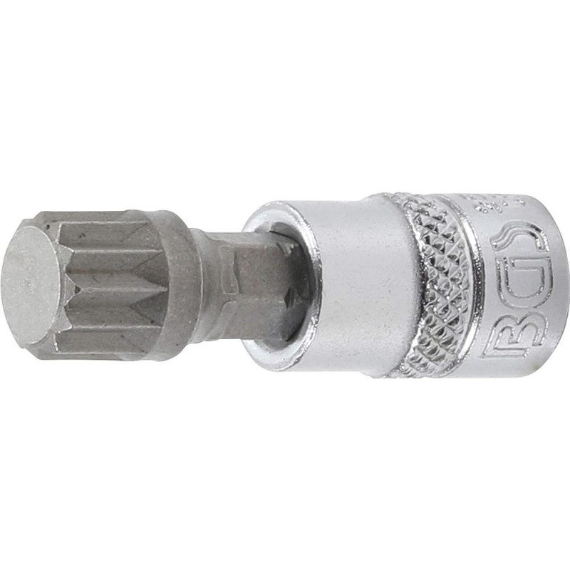 Douille à Embouts 6,3 mm (1/4 ) - Denture Multiple Intérieure XZN M10 - Précision et Robustesse - BGS
